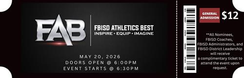 FAB Ticket on sale at Gofan.co - $12.00 each